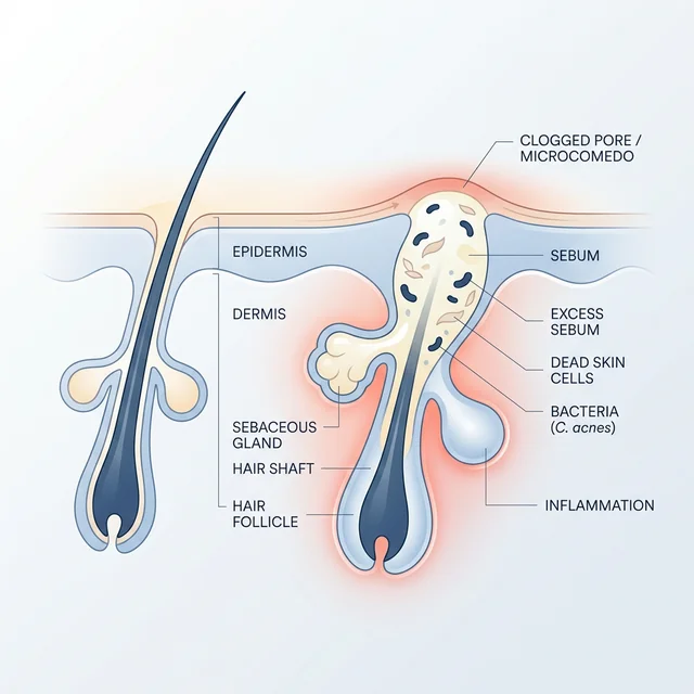Clinical Anatomy of an Acne Breakout