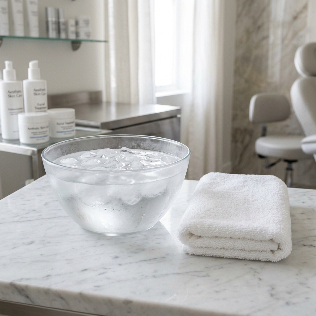 Ice water facial dip benefits and myths